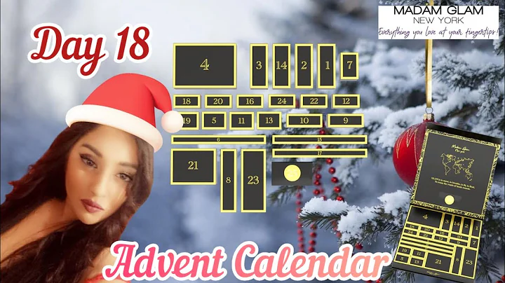 Advent Calendar 🎄 Day 18 of 25 ❄️ @madamglamofficial 🎄 Daily Unboxing ❄️