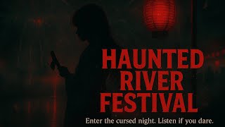 Japanese Horror BGM | | Moonlit Night Festival & Riverbank Echoes — Dark Ambient BGM