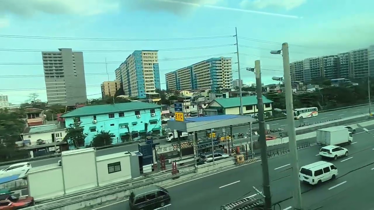 [MANILA LRT-1 FULL TRAIN RIDE] Train Ride With (4G Train) (LRTA Class 13000) Dr. Santos - FPJ