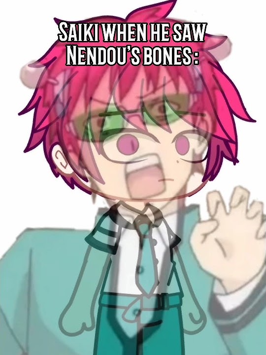 Poor Saiki 🕴 #gachaclub #saikik #gacha #meme #saikikusuo