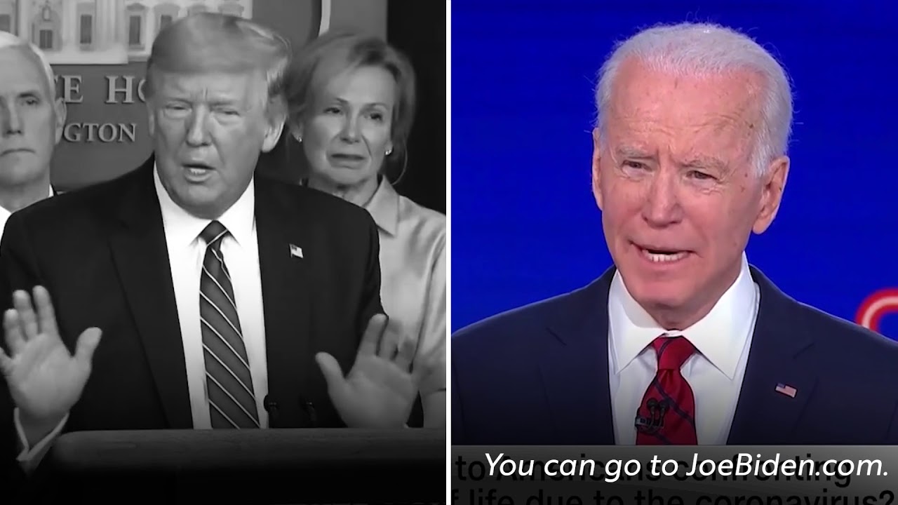 Joe Biden Vs Donald Trump On The Covid 19 Response Joe Biden For President Youtube