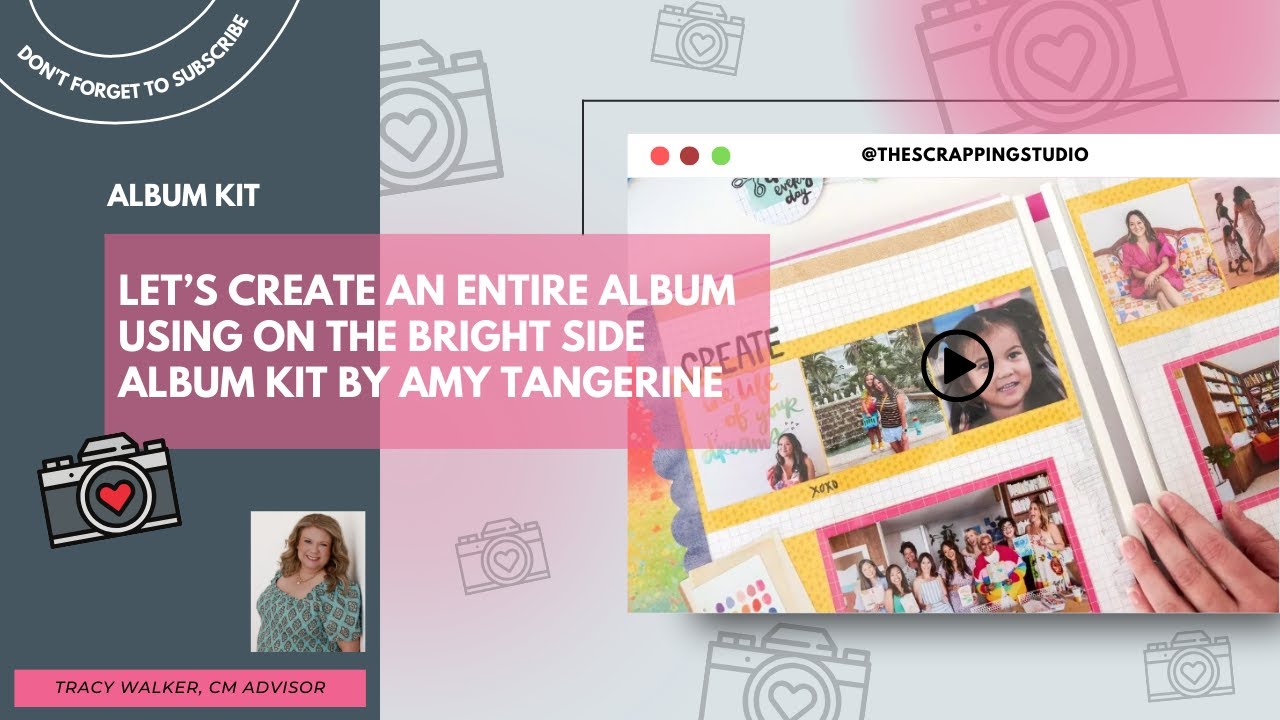 Creative Memories On the Bright Side Album Kit | Fast Scrapbooking