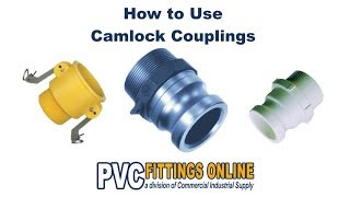 Camlock Fittings (Cam & Groove Couplings)  How to Use