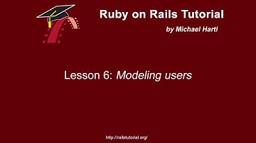 Rails tutorial 2nd edition lesson 06