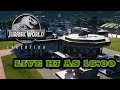 Live ON  !!(✿◕‿◕( ͡° ͜ʖ ͡°)  JURASSIC WORLD EVOLUTION MODO DESAFIO BUSCA DO 100%