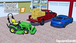 Buying 4 Inch Lift Kit | Yard Work | Mowing With 1025R | Homeowner | FS19