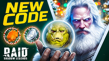 NEW YEAR Gifts in Raid🎁 Exclusive Raid Shadow Legends Promo Codes🎆 2026