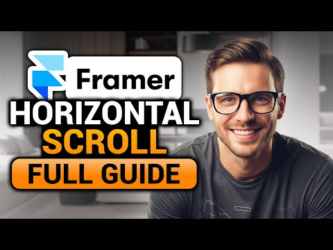 How To Make Horizontal Scroll in Framer (𝟮𝟬𝟮𝟲) | 100% WORKS | NO Yapping, To The Point | FAST & EASY