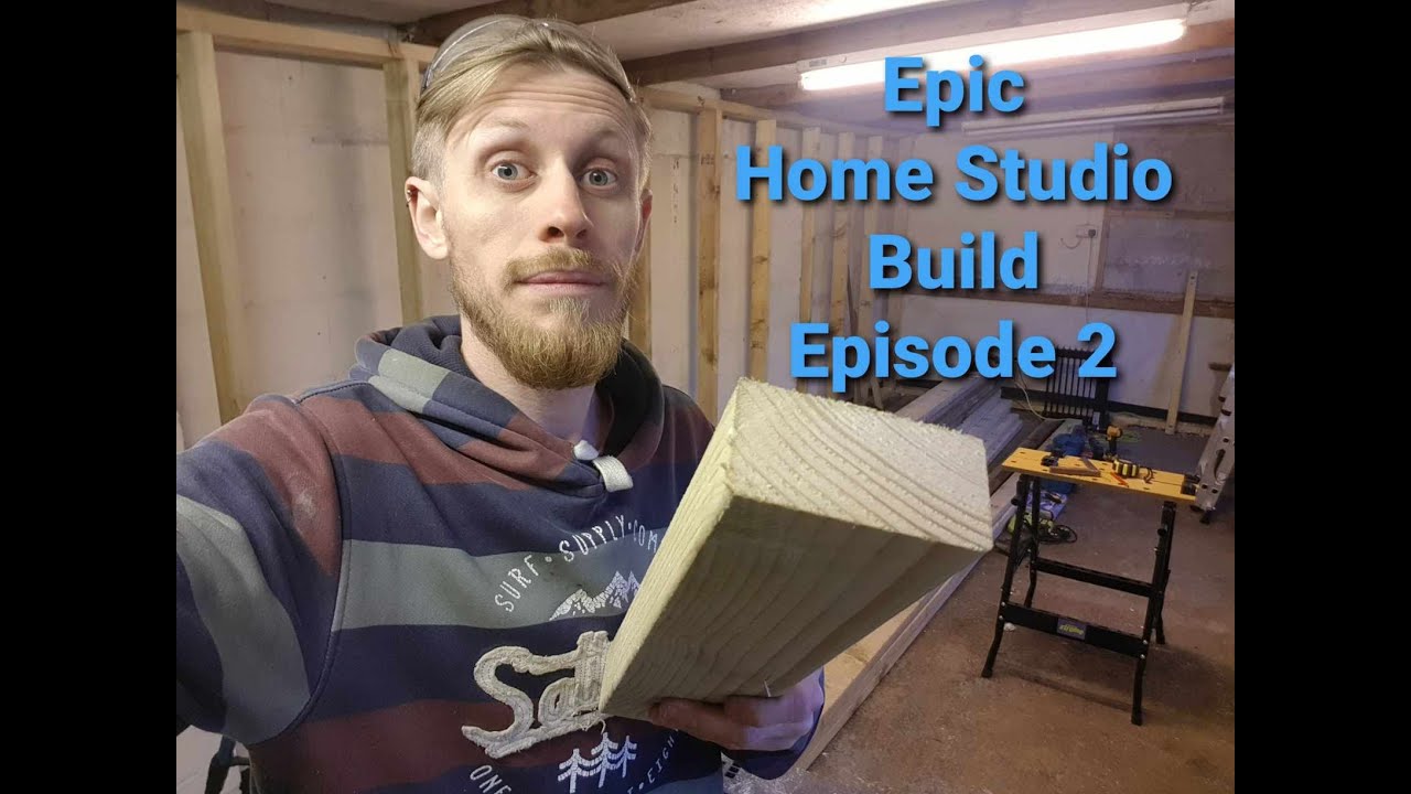 Epic Home Studio Build Ep 2! - YouTube