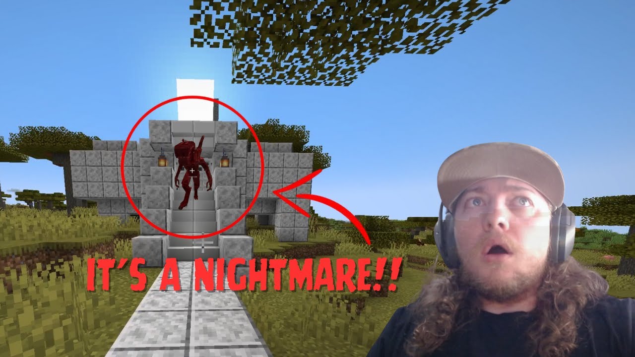 This Minecraft mod is absolutely SCARY! AVP- Ep. 4