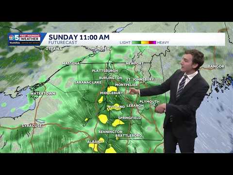 Sunny and cool Saturday, followed by Sunday rain in Vermont (09-19-26)