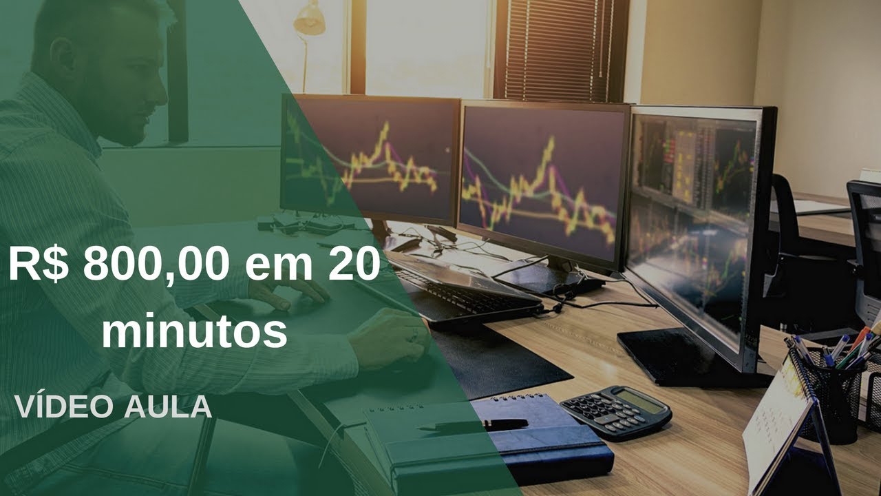DAY TRADE - Como Lucrar R$ 800,00 em 20 MINUTOS na Bolsa De Valores ...