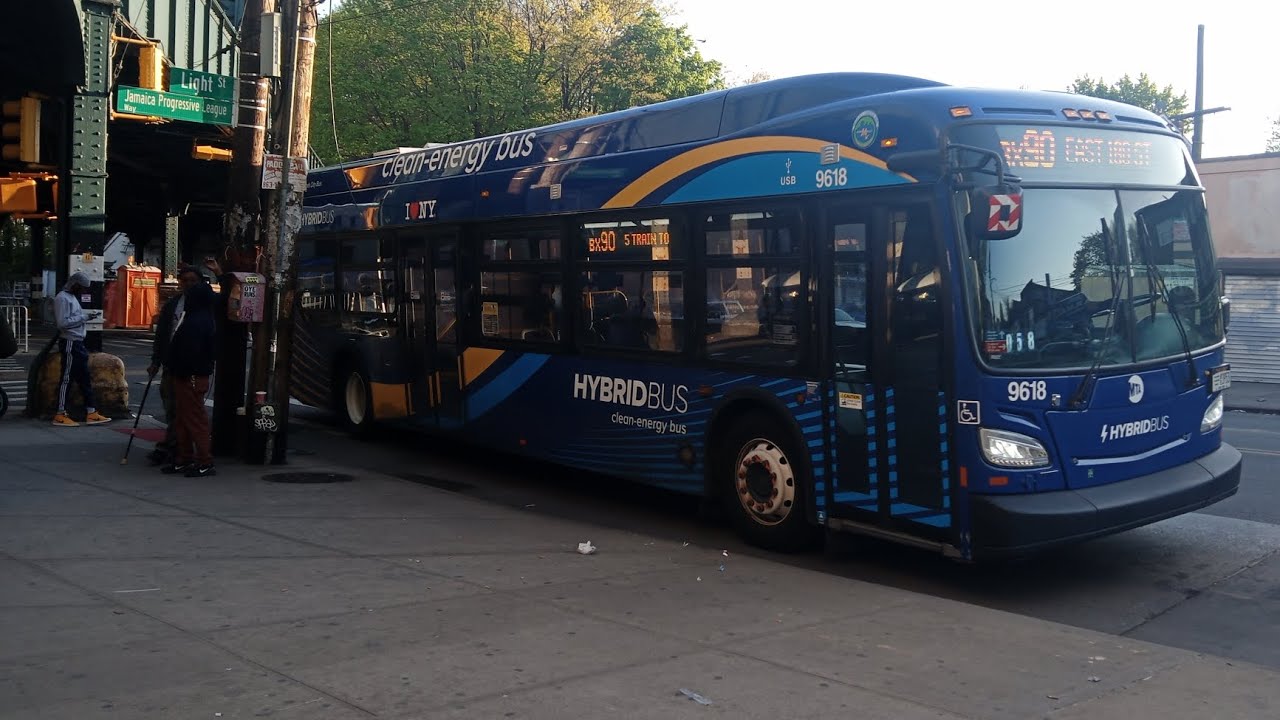 Bx90 5 Shuttle Bus Ride From Eastchester Dryer Ave to East 180th street ...