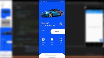 Car Rental - Speed Code -  Flutter UI