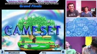 Weedwack (Yoshi, Ness, Jigglypuff) vs. Firo (DK, Link, Ness ) - Grand Finals - Nebulous 5 screenshot 2