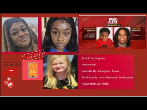 Urgent Amber Alert for three missing children. - YouTube