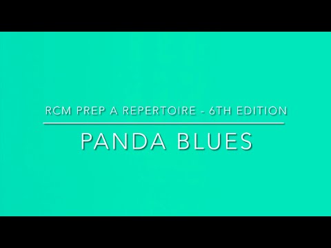 Panda Blues by Edward Han Jiang | RCM Prep A Repertoire | Overhead View