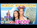 Magic Kingdom vs EPCOT -- Which Park is Better?