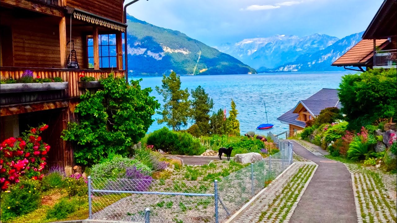 Швейцарская долина Фаулензее на озере Тун || Удивительная деревня в Швейцарии🇨🇭