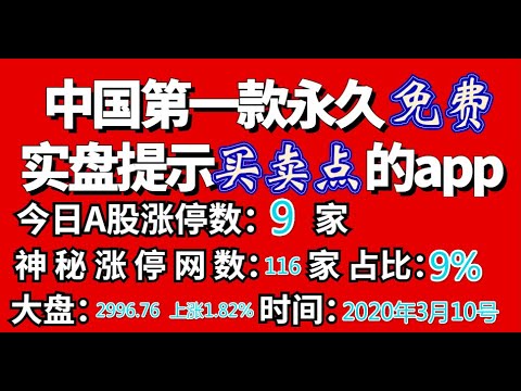 3月10号 中国第二私募团队 今日提示9只股票涨停 最高获利8 快进来寻找明日涨停牛股吧 Youtube 3月10号 中国第二私募团队 今日提示9只股票涨停 最高获利8 快进来寻找明日涨停牛股吧 Youtube