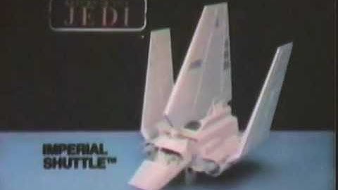 Star Wars Vintage KENNER Commercial - Imperial Shuttle [Remastered]