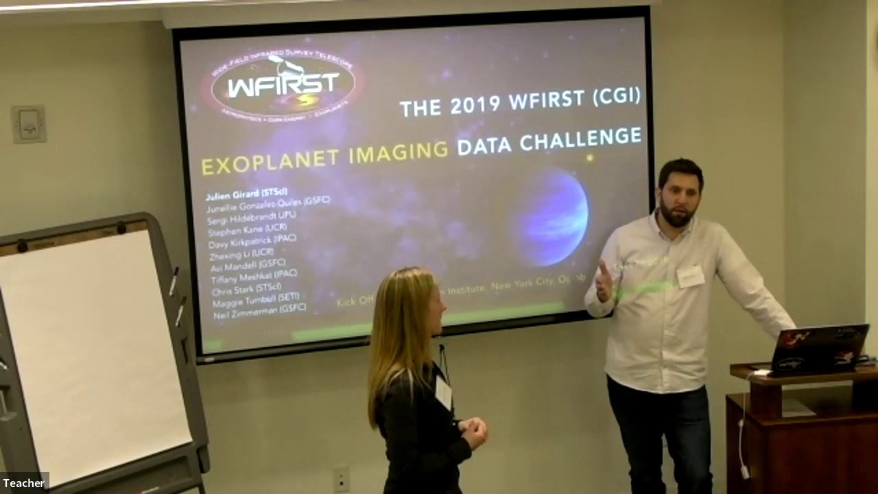 WFIRST Exoplanet Imaging Data Challenge Tutorial Day 1 (October 16, 2019)