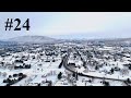 Drone Footage #24 - Eastern Washington - West Richland: Bombing Range Sports Complex in the SNOW