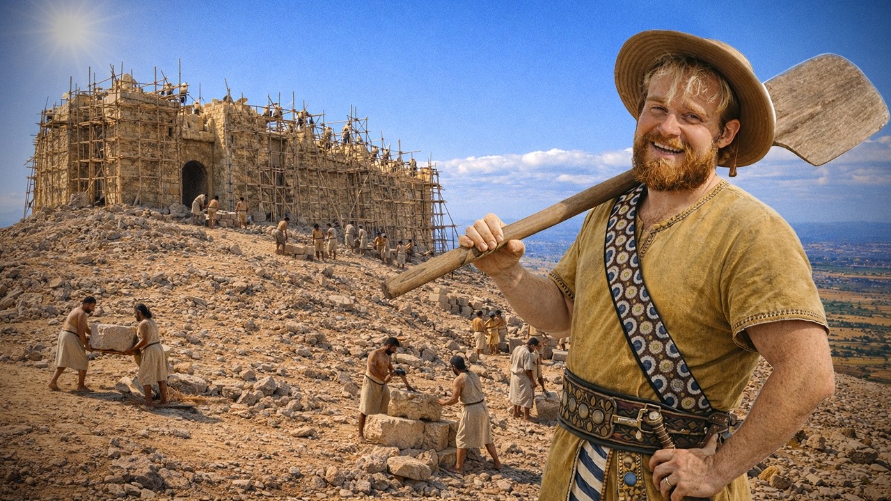 Строим КРЕПОСТЬ по технологиям ЖЕЛЕЗНОГО ВЕКА | Иван Семьян | Часть 1