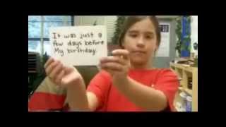 Callie Grace Orrill:  My Story