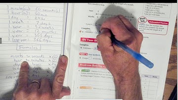 12.8 Math Notes and Lesson: Units of Time