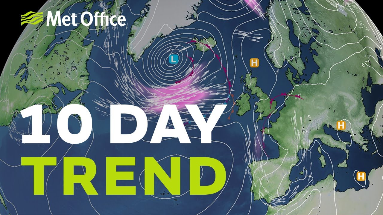 10 day trend 17/08/22 More heat on the way? Met Office UK Weather