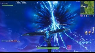 FULL FORTNITE ROCKET LAUNCH EVENT AERIAL FOOTAGE