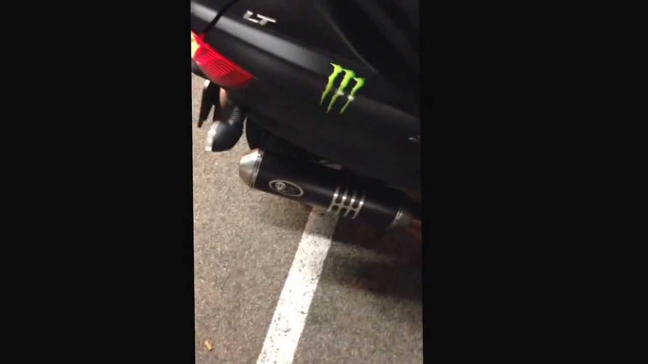 Piaggio Mp3 500 TurboKit DBKiller - YouTube