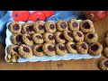 Глазки ангела с орехами, рождественское печенье /Angel Eyes Cookies/Engelsaugen