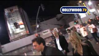 Heroes Star Ali Larter Leaves Premiere of Grey Gardens