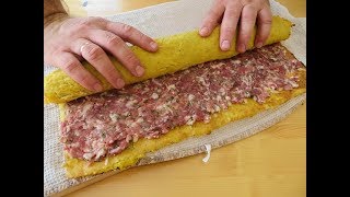 видео: Жалею, что не готовил так раньше! Большой драник в духовке или вкуснятина из картофеля и мяса картинка: Жалею, что не готовил так раньше! Большой драник в духовке или вкуснятина из картофеля и мяса