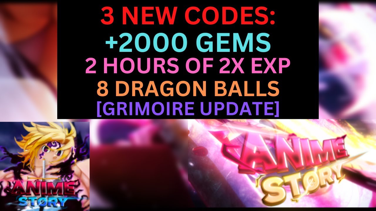 12 CODES] *FREE GEMS* ALL WORKING IN ANIME STORY JANUARY 2023! Roblox. 