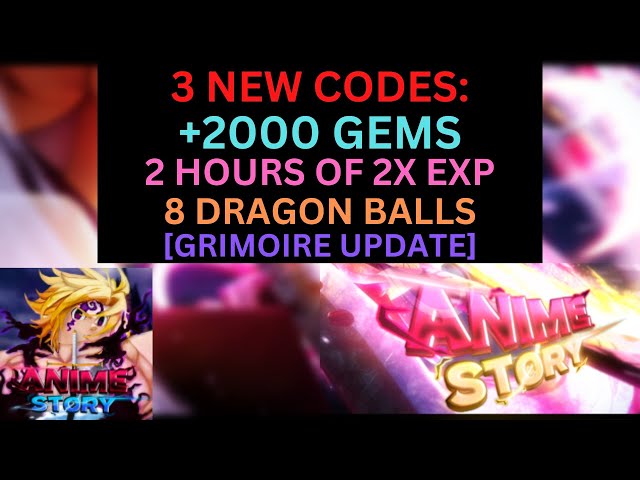 ALL NEW ROBLOX [REVAMP⭐] Anime Story SECRET *OP* CODES!
