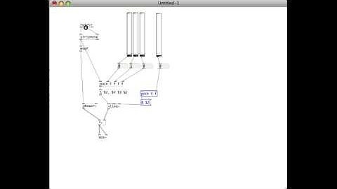 ADSR-Envelope with Pure Data