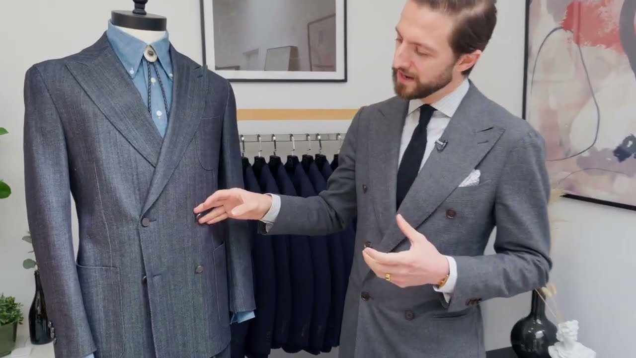 The Canadian Tuxedo — Reimagined as a Bespoke Suit - YouTube