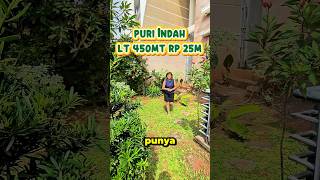 Puri Indah LT 450mt 15x30mt. KT4+3.KM4+1.utara rp 25m #puriindah