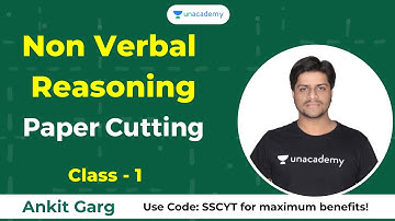 Non-Verbal Reasoning| Paper Cutting | Unacademy Live SSC Exams | Ankit Garg