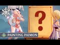 When the traveler paints paimon all paintings genshin impact jp vo cutscenes en sub