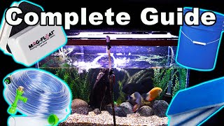 Beginners Guide to The Aquarium Hobby Part 5: How to Clean a Fish Tank!