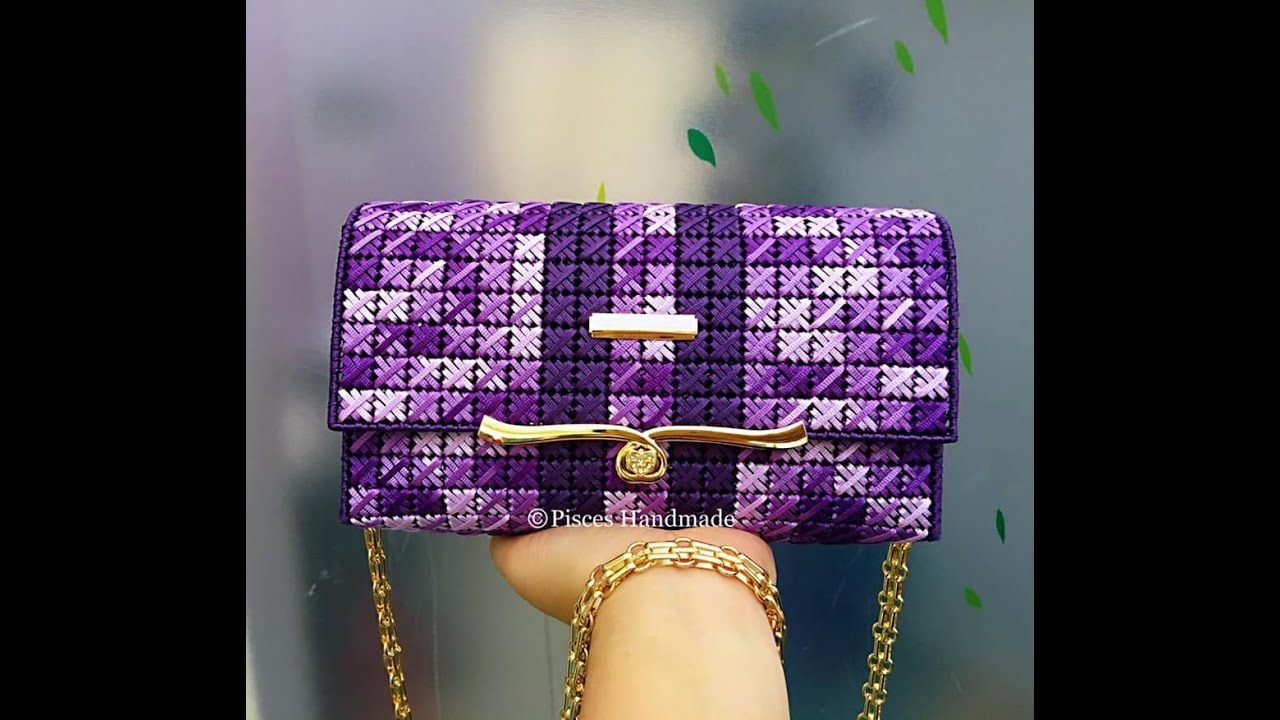 unif needlepoint bolsa
