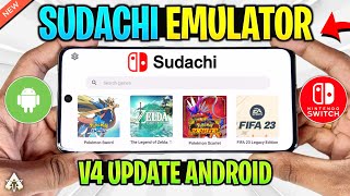 SUDACHI Emulator Android V4 Setup/Settings & Gameplay | Future Of Switch Emulation?