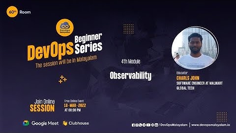 Observability for Beginner #kubernetes #k8s #cloud #devopsmalayalam #clubhouse | Devops malayalam