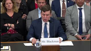 Penn State Whistleblower David Blackman Testifies Before the House Oversight Committee