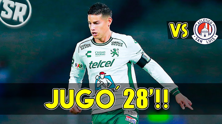 Así fue el partido de James Rodríguez hoy vs ᴀᴛʟᴇ́ᴛɪᴄᴏ sᴀɴ ʟᴜɪs