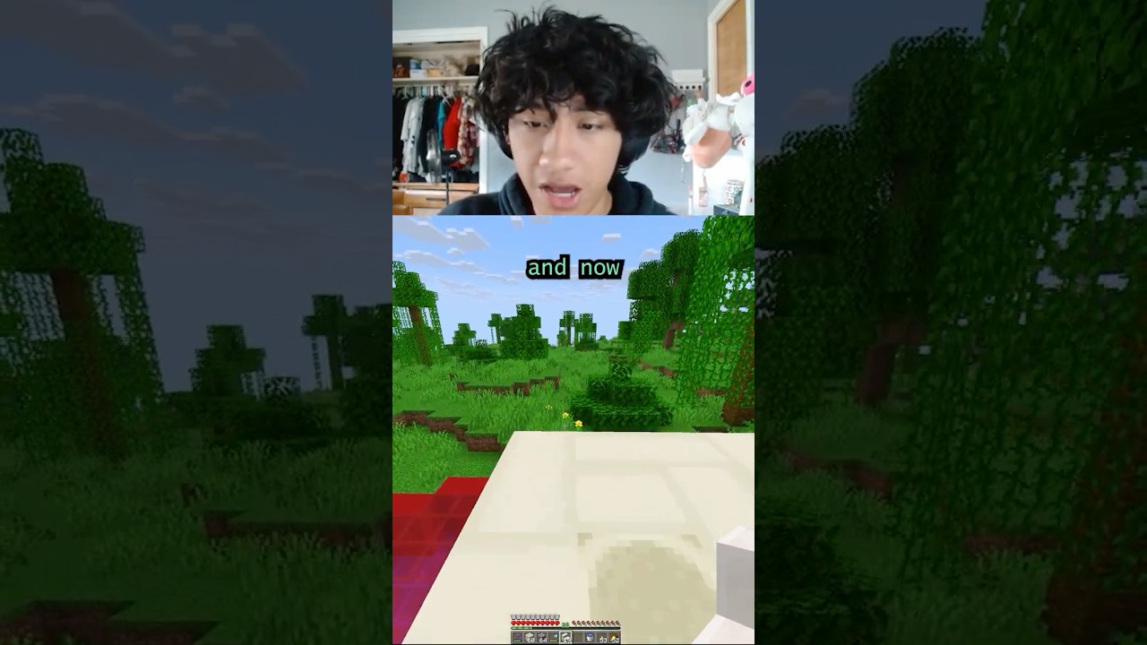 making a realistic creepy hand in minecraft